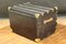 Antique Black Trunk with Inlaid Brass 5