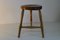 Antique Workshop Stool in Ash and Maple 20