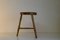 Antique Workshop Stool in Ash and Maple, Image 3
