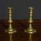 Victorian Brass Candleholders, Set of 2, Image 1