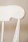 Scandinavian White Wooden Chair, 1950s, Image 8