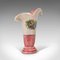 Hohe Dekorative Englische Keramik Vase, 1950er 1