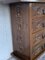 Antique Spanish Catalan Carved Walnut Chest of Drawers, Image 8