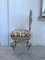 French Bronze Side Chairs, 1920s, Set of 2 6