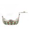 Russian Gem Set Solid Silver & Enamel Kovsh by Anders Nevalainen for Faberge, Image 1