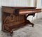 Early Biedermeier Period Walnut Console Table with Drawer, Austria, 1830s 6