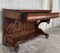 Early Biedermeier Period Walnut Console Table with Drawer, Austria, 1830s, Image 6