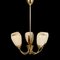 Brass Chandelier by Mauri Almari for Idman, Finland, 1966 2