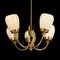 Brass Chandelier by Mauri Almari for Idman, Finland, 1966 1