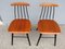 Scandinavian Teak Dining Chairs by Albin Johansson for Hyssna, 1958, Set of 2 9