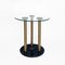 Side Table in Marble and Lacquered Steel 1