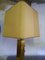 Lámpara de mesa grande dorada de Deknudt, Belgium, años 70, Imagen 4