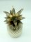 Antique Chiseled Brass and Gilt Pineapple Box Caddy, 1970, Image 7