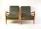 Mid-Century Armchairs in Cherry and Maple by Paolo Buffa, Italy, Set of 2 11