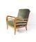 Mid-Century Armchairs in Cherry and Maple by Paolo Buffa, Italy, Set of 2 3