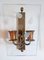 Mid-Century Italian Glass and Copper Wall Sconces, Set of 2 3