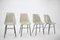 Mid-Century Fiberglass Dining Chairs, Czechoslovakia, 1960s, Set of 4, Image 4