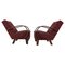 Armchairs by Jindrich Halabala, 1950s, Set of 2, Image 1