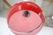 Mid-Century Red Pendant by Harvey Guzzini for Meblo, 1970s, Image 5
