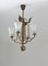 Swedish Grace Chandelier in Glass and Brass, Image 3