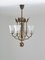 Swedish Grace Chandelier in Glass and Brass, Image 2