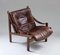 Mid-Century Scandinavian Hunter Lounge Chair by Torbjørn Afdal, Image 2