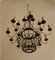 Lustre Vintage en Laiton, Italie 2