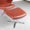 Sedia Seagull con poggiapiedi di Gosta & Eriksson per Fritz Hansen, Danimarca, anni '60, set di 2, Immagine 25