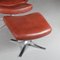 Sedia Seagull con poggiapiedi di Gosta & Eriksson per Fritz Hansen, Danimarca, anni '60, set di 2, Immagine 26