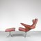 Seagull Chair & Footstool by Gosta & Eriksson for Fritz Hansen, Denmark, 1960, Set of 2 8
