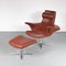 Seagull Chair & Footstool by Gosta & Eriksson for Fritz Hansen, Denmark, 1960, Set of 2 6