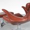 Seagull Chair & Footstool by Gosta & Eriksson for Fritz Hansen, Denmark, 1960, Set of 2 13