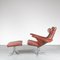 Sedia Seagull con poggiapiedi di Gosta & Eriksson per Fritz Hansen, Danimarca, anni '60, set di 2, Immagine 7