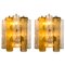 Large Wall Sconces in Murano Glass from Barovier & Toso, Set of 2 1