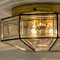 Large Clear Glass Flush Mount Or Wall Light from Limburg, 1960s 5