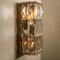 Wall Light Fixtures in Chrome-plated Crystal Glass from Palwa, 1970, Set of 2, Image 11