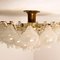 Tulipan Flush Mount Chandelier from Kalmar, 1960s 13