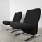 Dutch Lounge Chairs by Pierre Paulin for Artifort with Kvadrat Upholstery, Set of 2 2