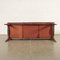 Beech Veneer & Velvet Bench, Italy, 1950s 11