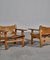 Danish Modern No. 2226 Spanish Chairs in Oak and Saddle Leather by Børge Mogensen, Set of 2 5