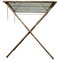 Vintage Faux Bamboo Folding Table, 1950s 1