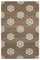 Vintage Brown Dhurrie Rug, Image 1