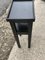 Petite Table d'Appoint Art Deco Noire, 1930s 6