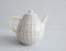 Mid-Century Cross Stitch Teapot by Hedwig Bollhagen for HB Keramik, Germany, 1940s 1