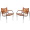 Leather Lounge Chairs by Hans Eichenberger for Strässle, 1960s, Set of 2, Image 1