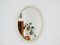 Ovaler Mid-Century Spiegel von Pieterman für Pieterman, 1960er 2