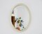 Ovaler Mid-Century Spiegel von Pieterman für Pieterman, 1960er 10