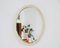 Specchio ovale Mid-Century di Pieterman per Pieterman, anni '60, Immagine 10