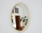 Ovaler Mid-Century Spiegel von Pieterman für Pieterman, 1960er 1