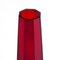 Vase Sommerso Rouge Rubis en Verre, 1980s 4